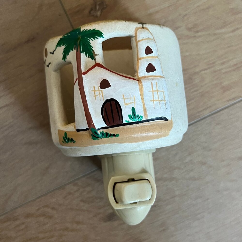 Southwestern Adobe Ceramic Nightlight